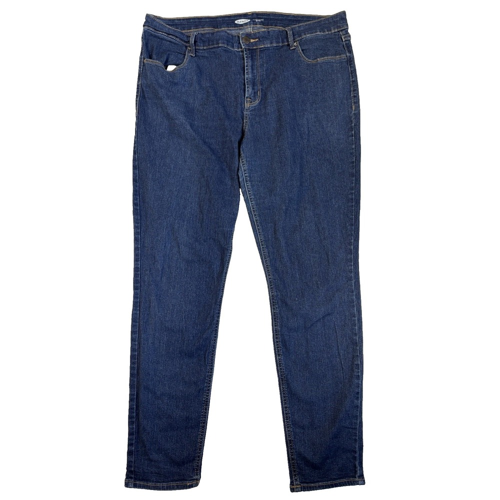 Old Navy Women's 16 Super Skinny Mid Rise Jeans‎ Classic Everyday Essential